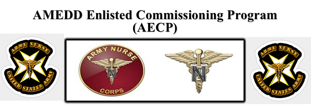 AMEDD Enlisted Commissioning Program AECP